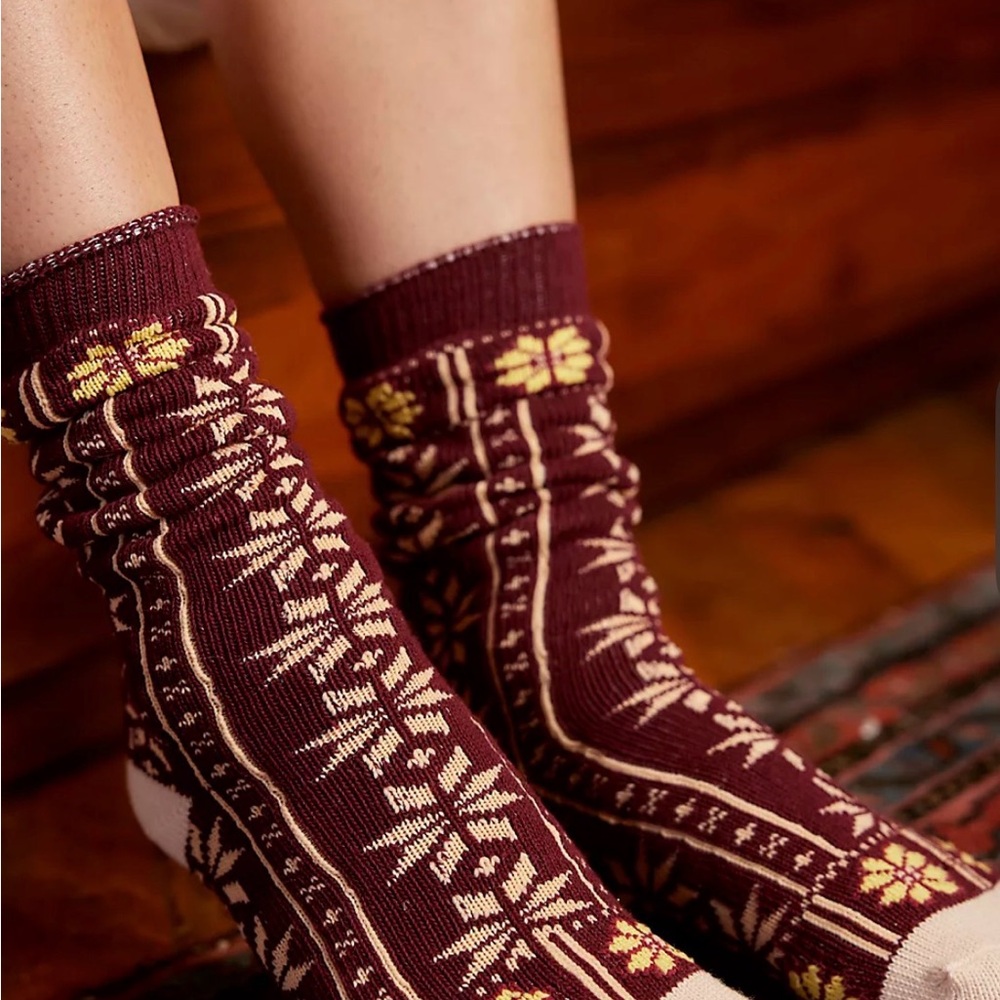 Free People Nearly Nordic sock